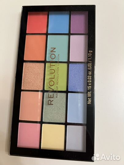 Палетка теней revolution Новая