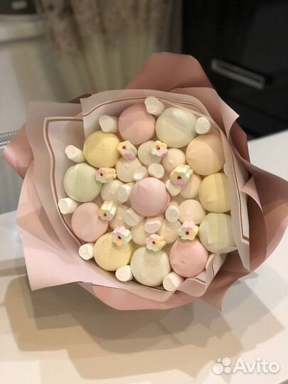 Букет из зефира