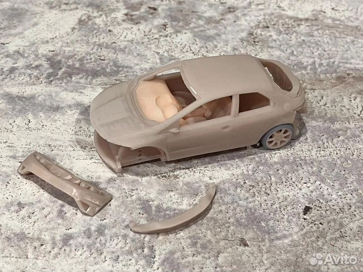 Honda Civic 5d Сборная модель 3ddanya