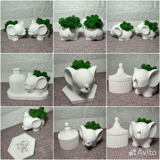 Гипсовые фигурки,шкатулки,декор