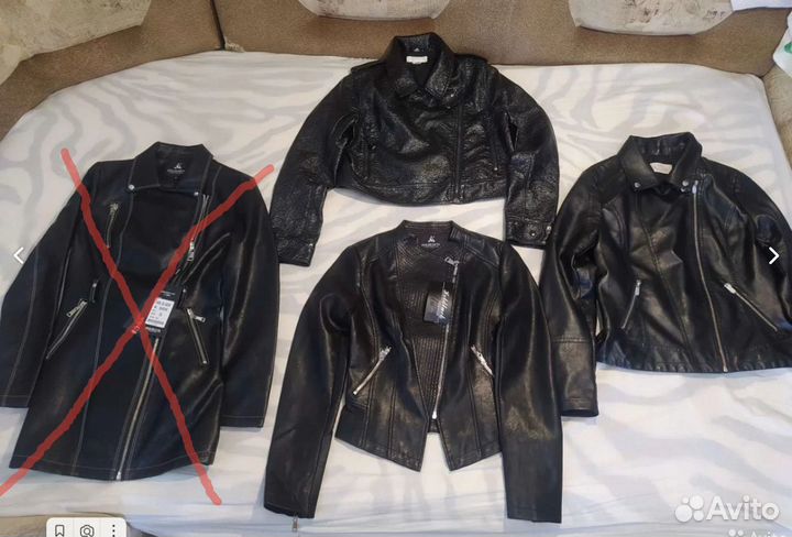 Куртки новые экокожа 42, 44, 46