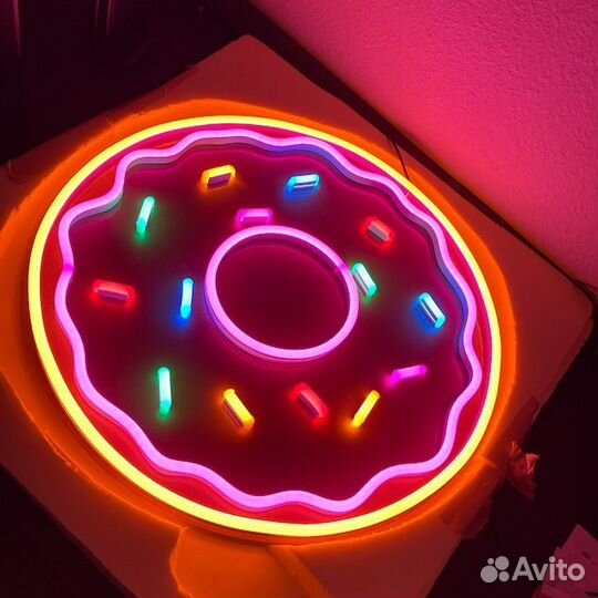 Неоновая вывеска на заказ