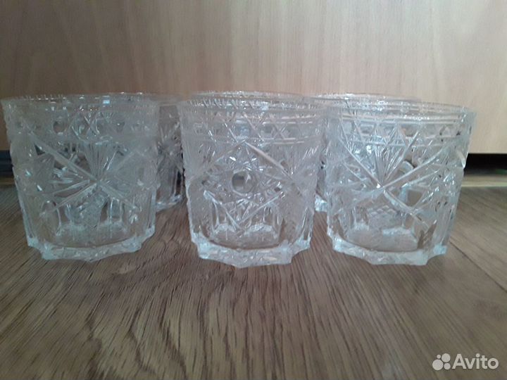 Хрустальные рюмки СССР