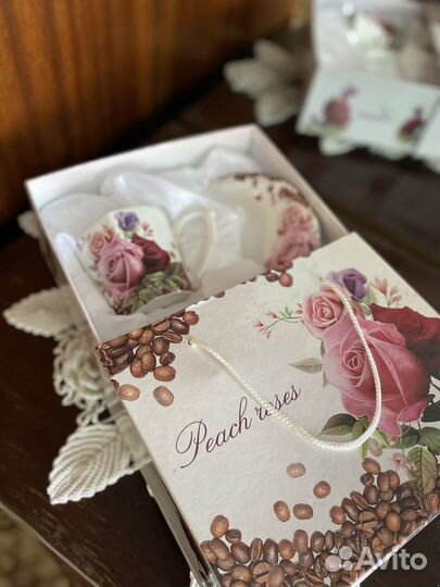 Чайная пара фарфор