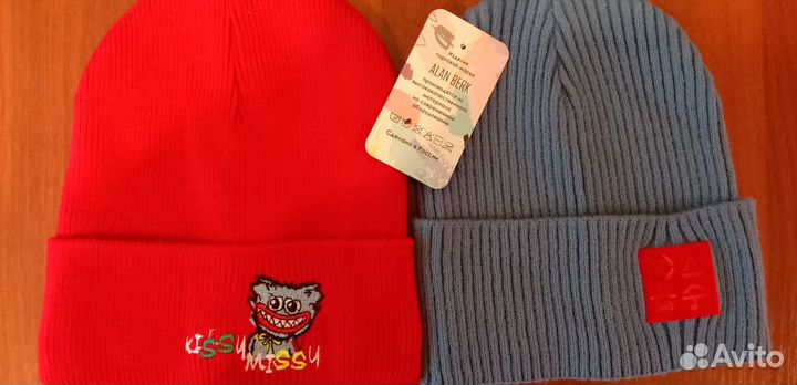 Шапки для мальчиков, новые