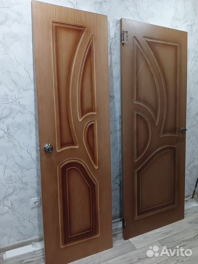 Двери межкомнатные б/у 60 и 80 см