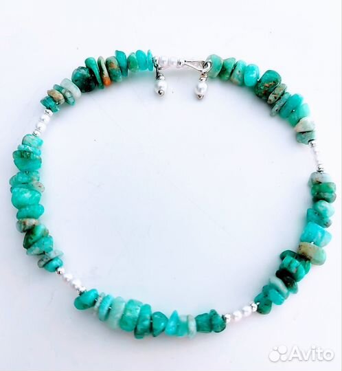 Браслет из натурального Амазонита