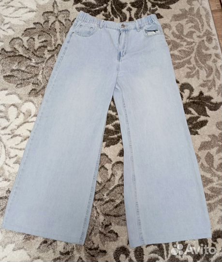 Джинсы zarina клеш 44