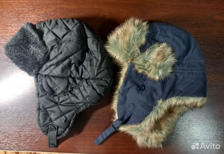 Шапка/ушанка для мальчика зимняя