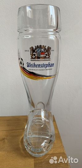 Бокал пивной в виде бутсы