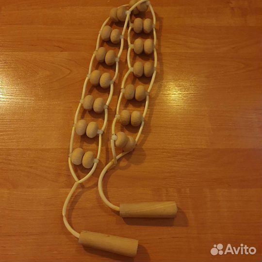 Массажер для тела деревянный новый