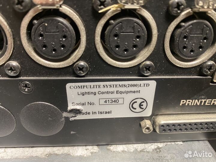 Прибор управления студийным светом compulite