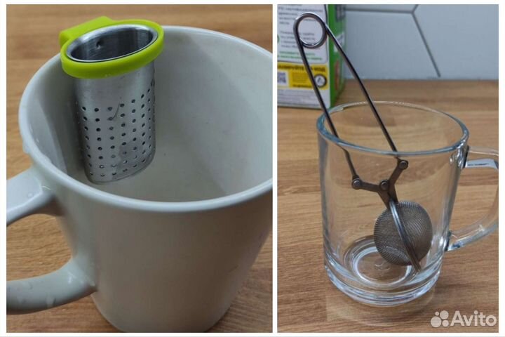 Ситечко для заваривания чая в чашке IKEA