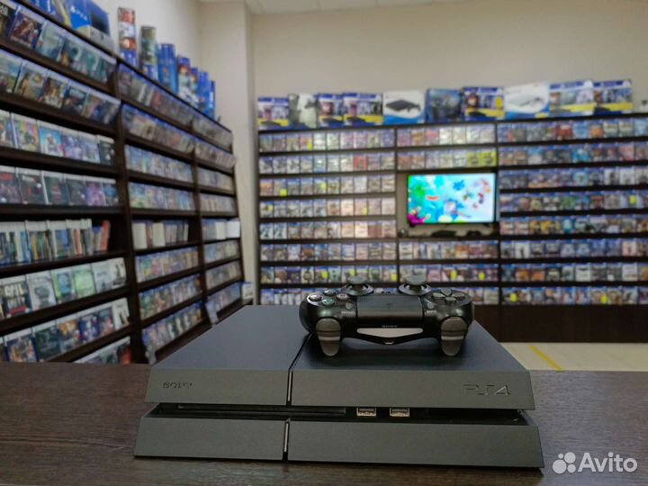 Ps4 Fat 500GB матовая (возможен обмен)