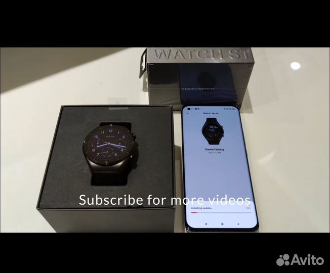 Xiaomi watch s1 gl black модель M2112W1