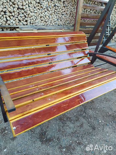 Садовые качели новые