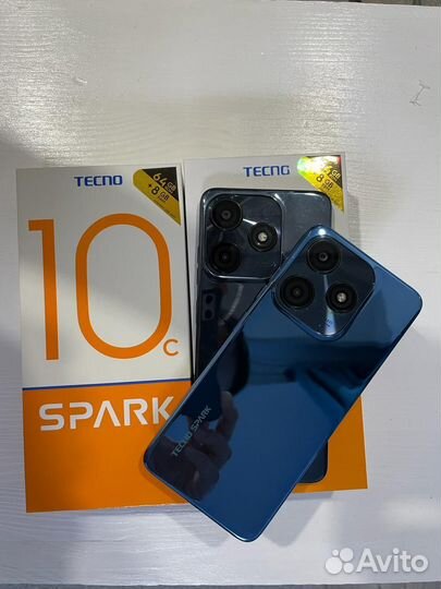 TECNO Spark 10c, 4/64 ГБ