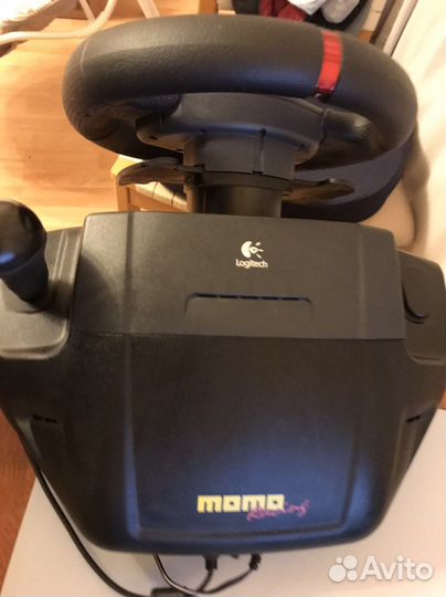 Игровой руль logitech momo racing feedback