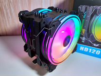 Новый Кулер Процессора Halo 6XT 2-FAN A-RGB V3