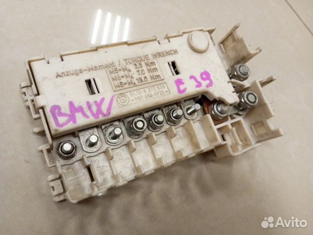 Блок предохранителей Bmw 523I E39 M52 2.5 1999