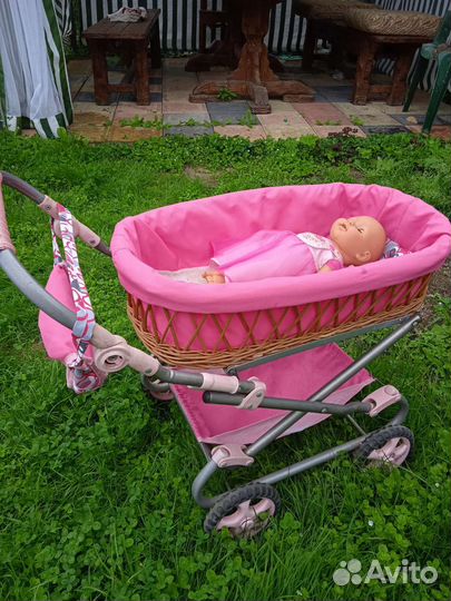 Коляска кукольная