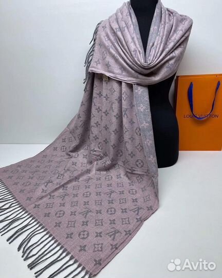 Палантин шарф платок подарок Dior Louis Vuitton