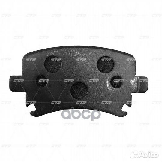 GK1235 колодки дисковые задние Audi A3 диск 16