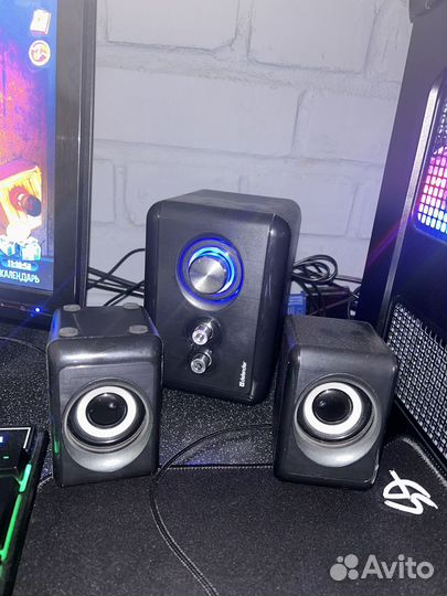 Колонки для компьютера с сабвуфером