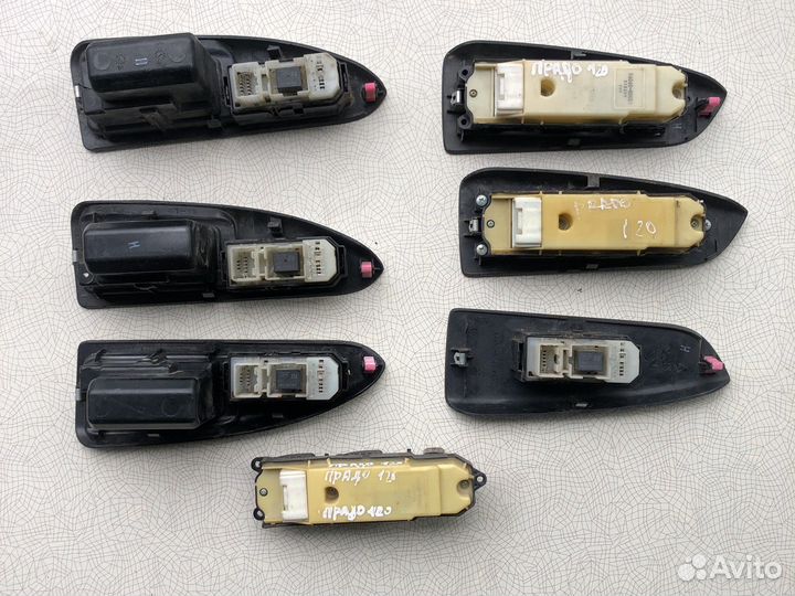 Блок управления стеклоподъемниками Прадо 120