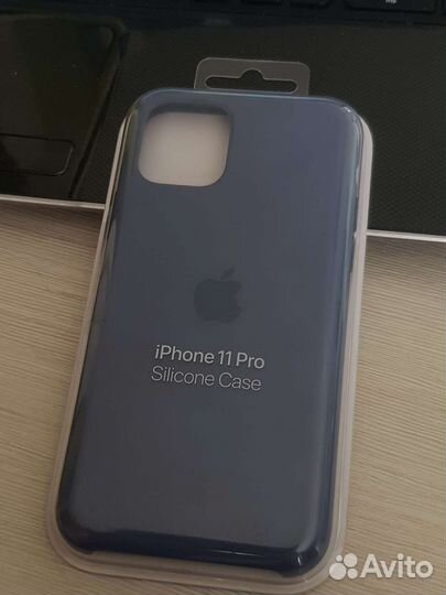 Оригинал Чехол Silicone Case на iPhone 11 Pro Blue
