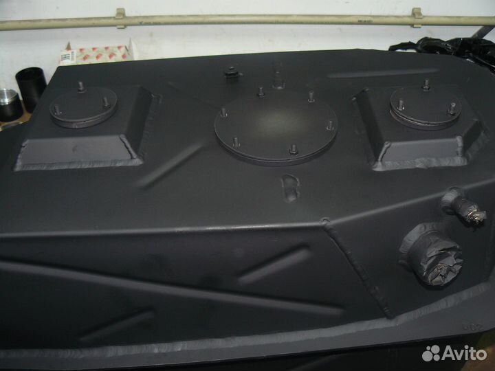 Алюминиевый топливный бак Pajero Sport 1