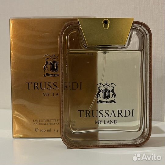 Trussardi my land мужские духи 100мл