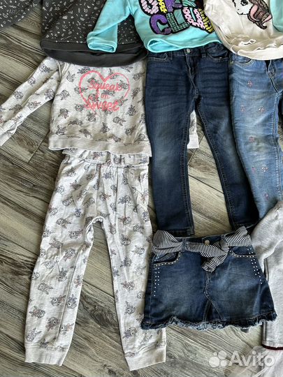 Вещи пакетом для девочки 98-104