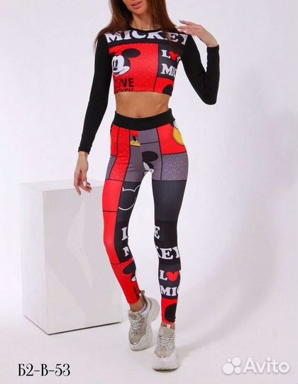 Спортивный костюм для фитнеса женский