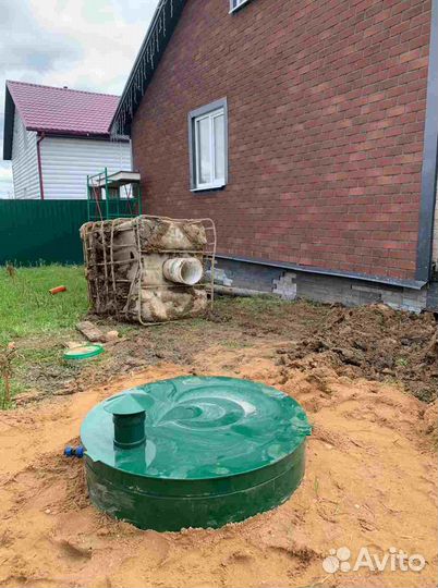 Установка септика / Септик под ключ с гарантией