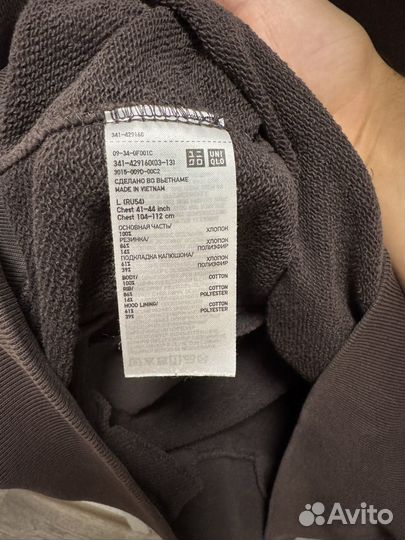 Толстовка с капюшоном Uniqlo hoodie