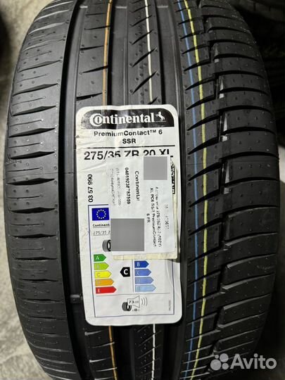 Continental ContiPremiumContact 6 245/40 R20 и 275/35 R20 Y