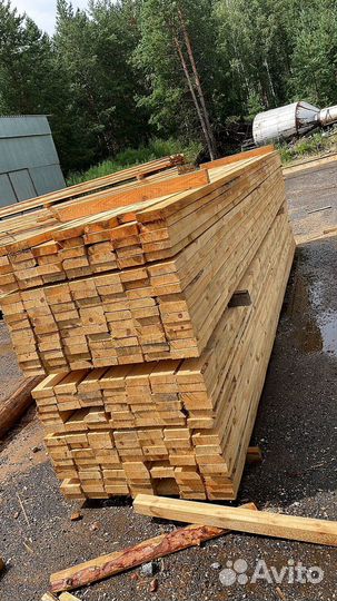 Доска обрезная 25х100х6000мм с доставкой