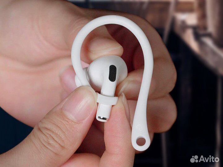 Ушные крючки фиксаторы держатели для Apple AirPods