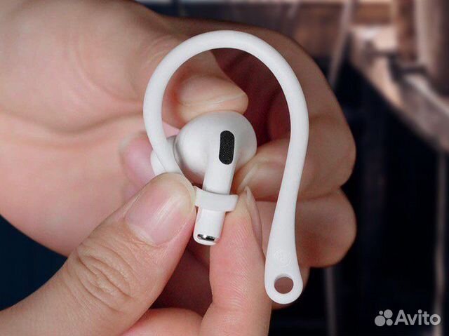 Ушные крючки фиксаторы держатели для Apple AirPods