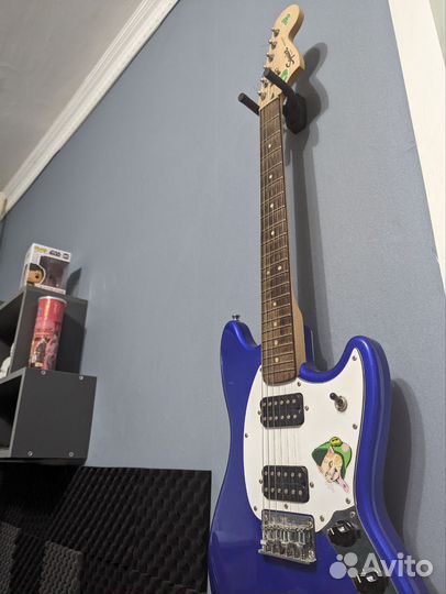 Электрогитара fender squier bullet mustang