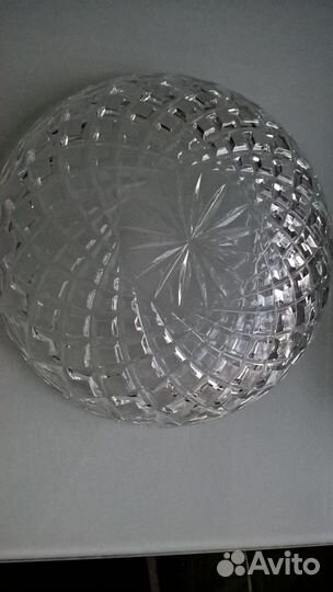 Хрустальное блюдо
