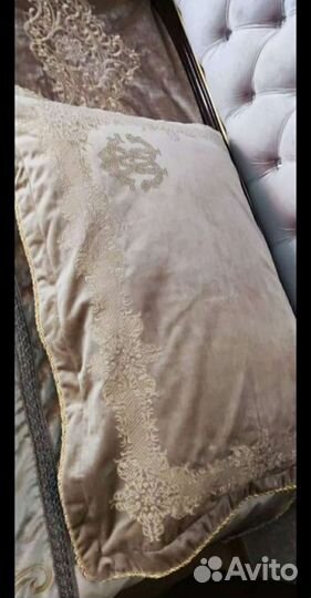 Покрывало roberto cavalli бархат италия