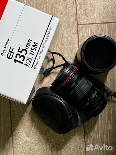 Объектив 135 mm f/2.0 L Canon