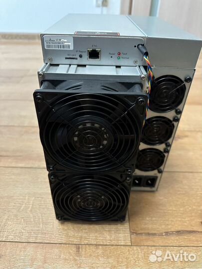 Asic Antminer L7 9300Mh идеал выдает 9450Мh