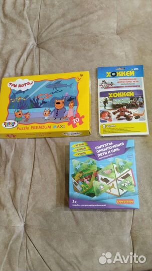 Настольные игры, пазлы, деревянные игры