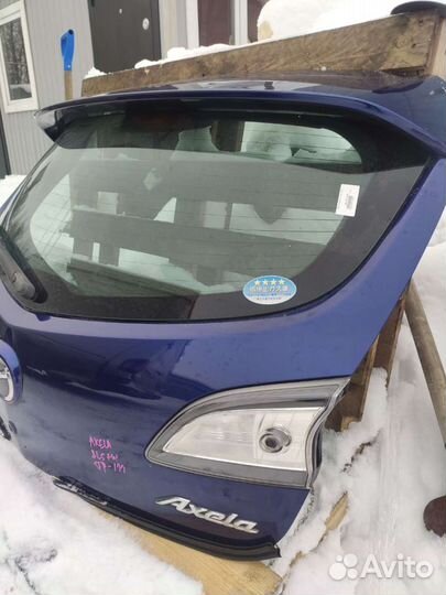 Крышка багажника дверь Mazda 3 BL Мазда 3 бл