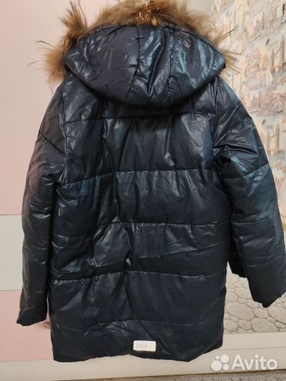Пуховик зимний для мальчика 152