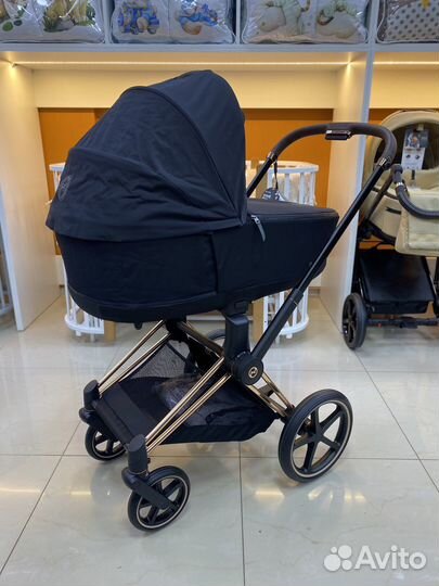 Коляска Cybex Priam IV 2 в 1 Deep Black