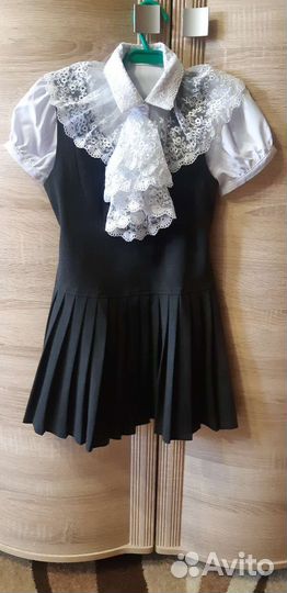 Школьная форма для девочки серая